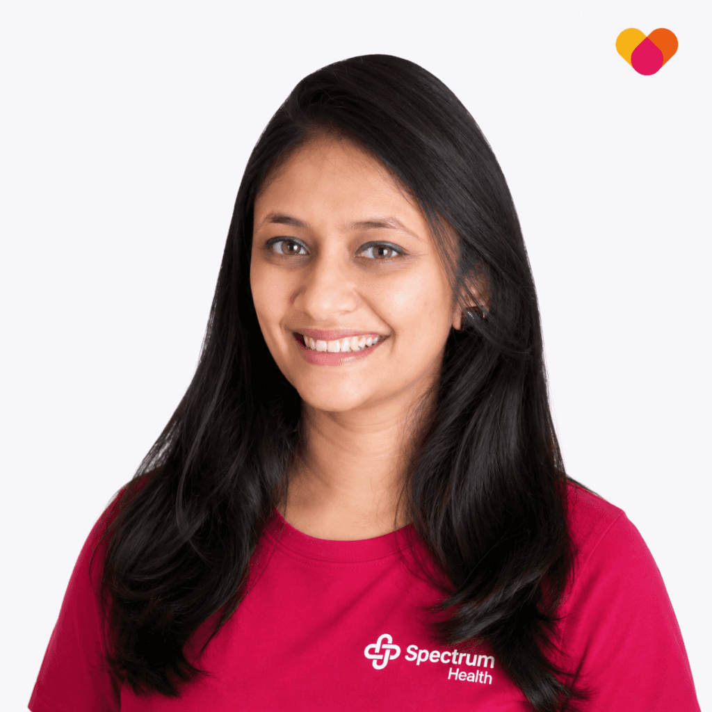 Aanal Bhuva, physiotherapist at Spectrum Health