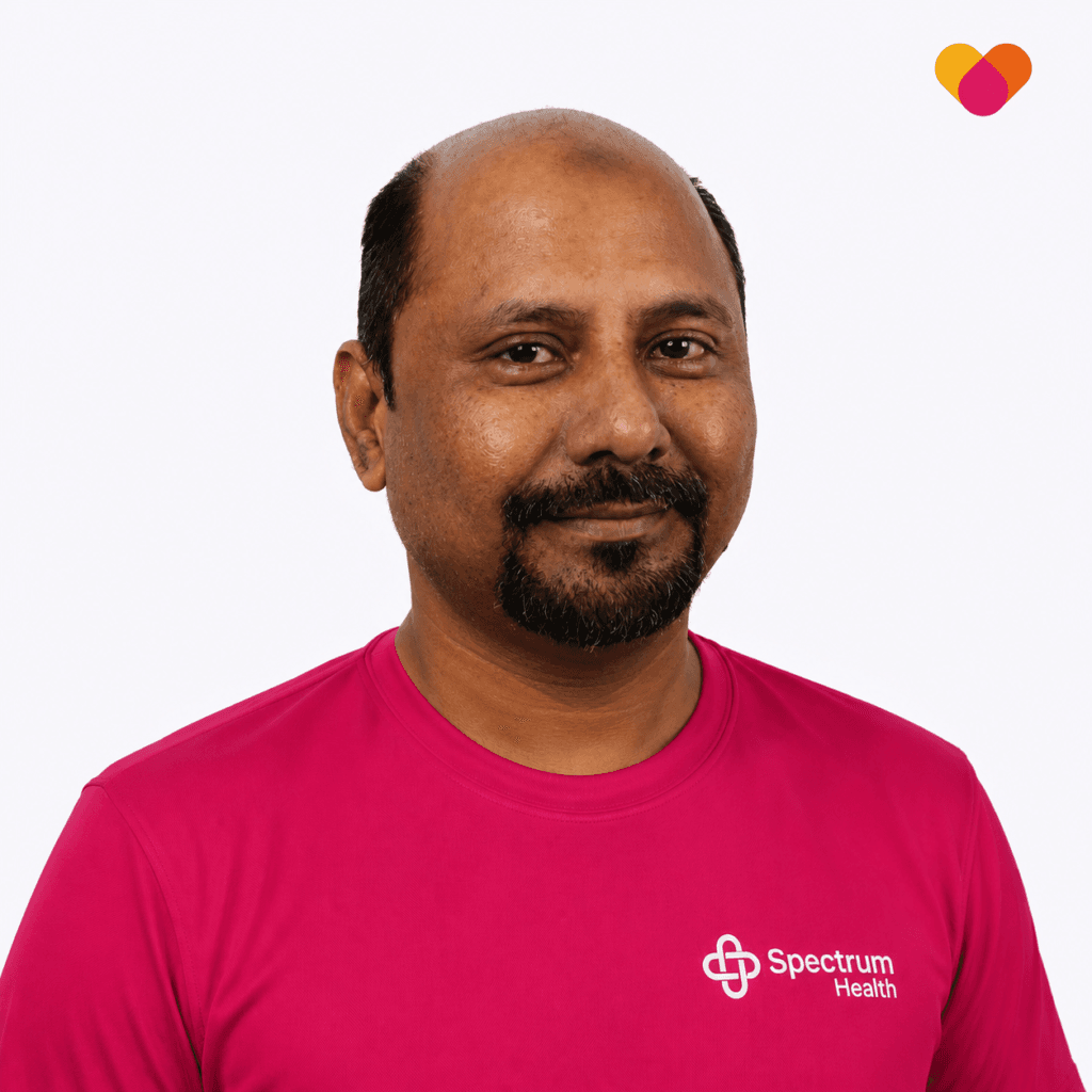 Muhammad Sohail Akhter, physiotherapist at Spectrum Health