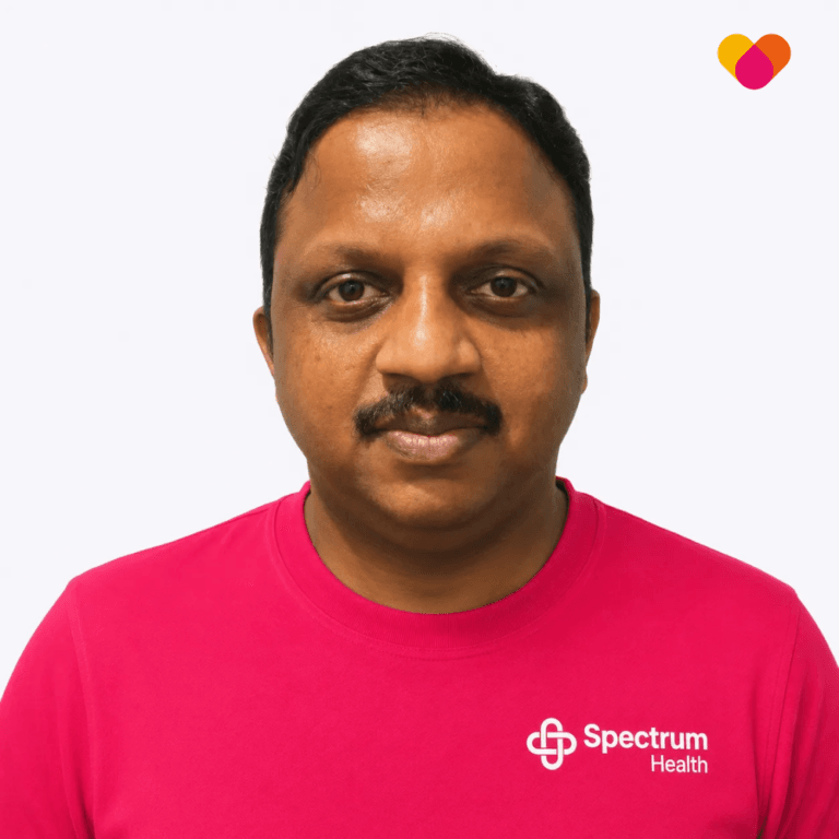 Shyne Philip, physiotherapist at Spectrum Health