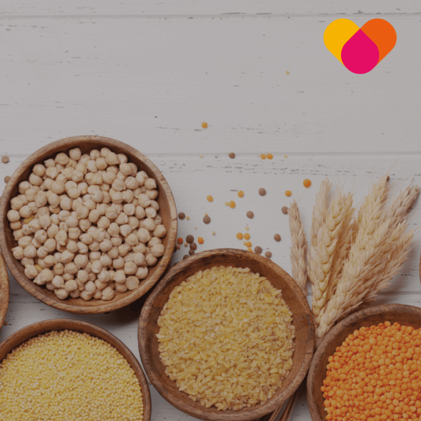 Gluten-Free-Diet—Nutrition Bowls of seeds and cereals