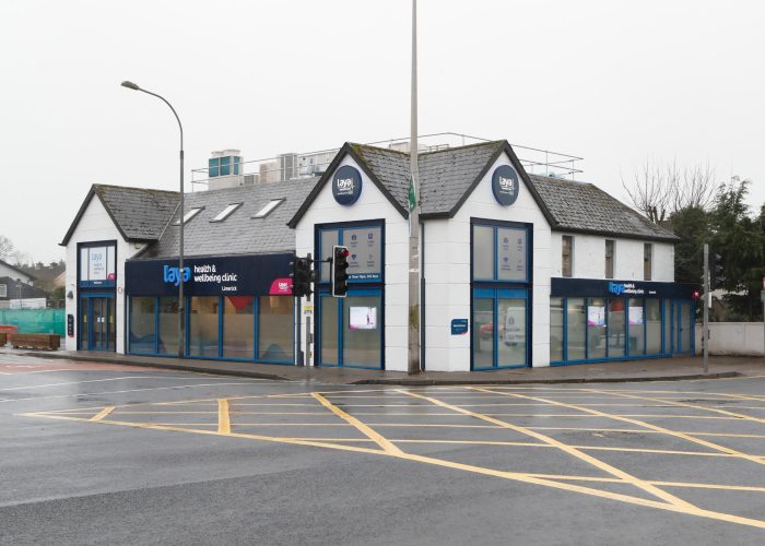 With Compliments.. Caption
The new €2 million Laya Health & Wellbeing Clinic which open on Monday at the former Ivan’s Bakery in Caherdavin, Limerick. The facility has created over 20 jobs and is the 3rd Laya Health & Wellbeing Clinic to open nationally.  The Laya Health & Wellbeing Clinic is open from 10am – 10pm, 365 days a year for laya healthcare members and non-members aged 12months + seeking treatment of minor injuries and illnesses. For more information see layahealthcare.ie/clinics.  Photograph Liam Burke/Press 22